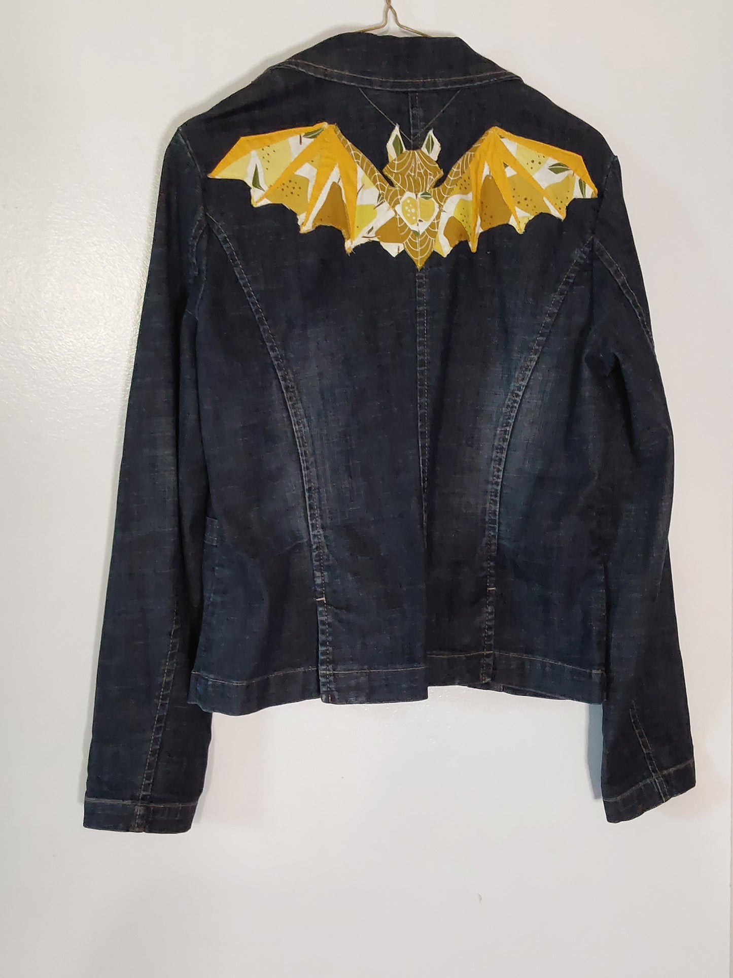 Denim Jacket - Fruit Bat, Yellow