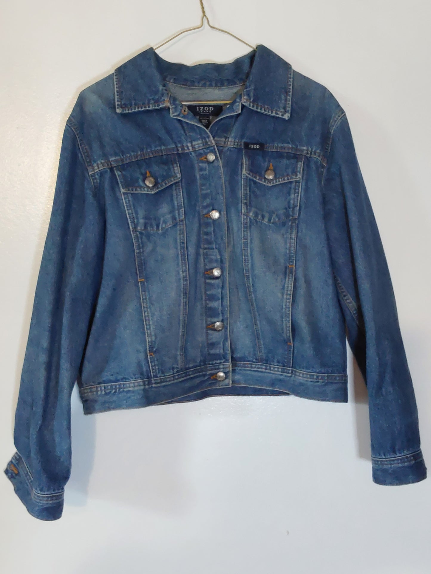 Denim Jacket - Owl, Blue