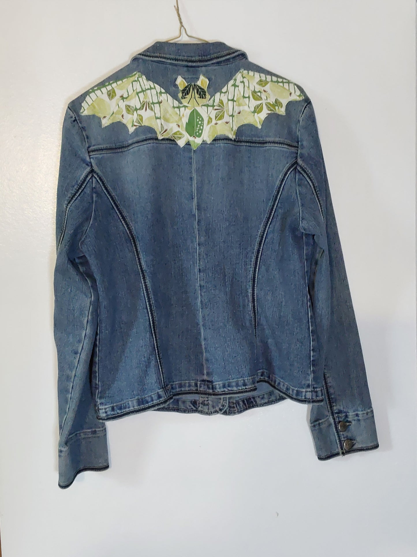 Denim Jacket - Fruit Bat, Green