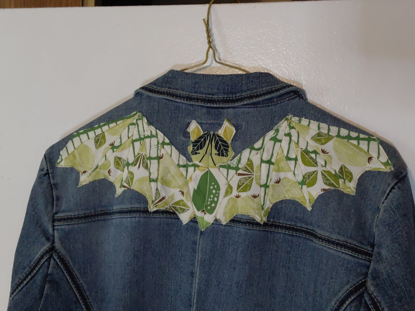 Denim Jacket - Fruit Bat, Green