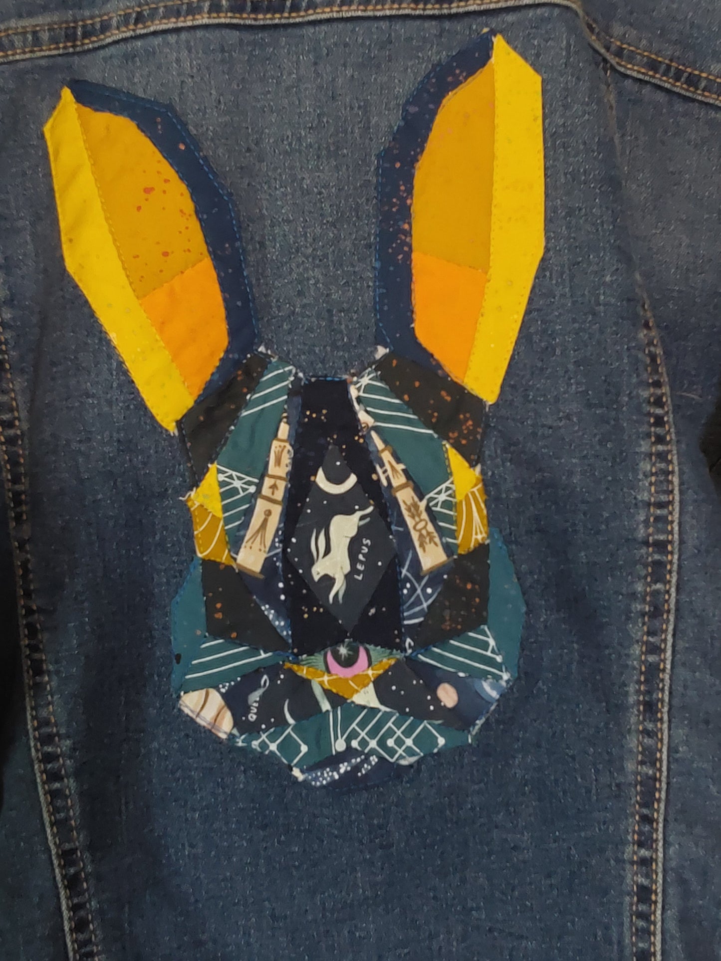 Denim Jacket - Rabbit, Space