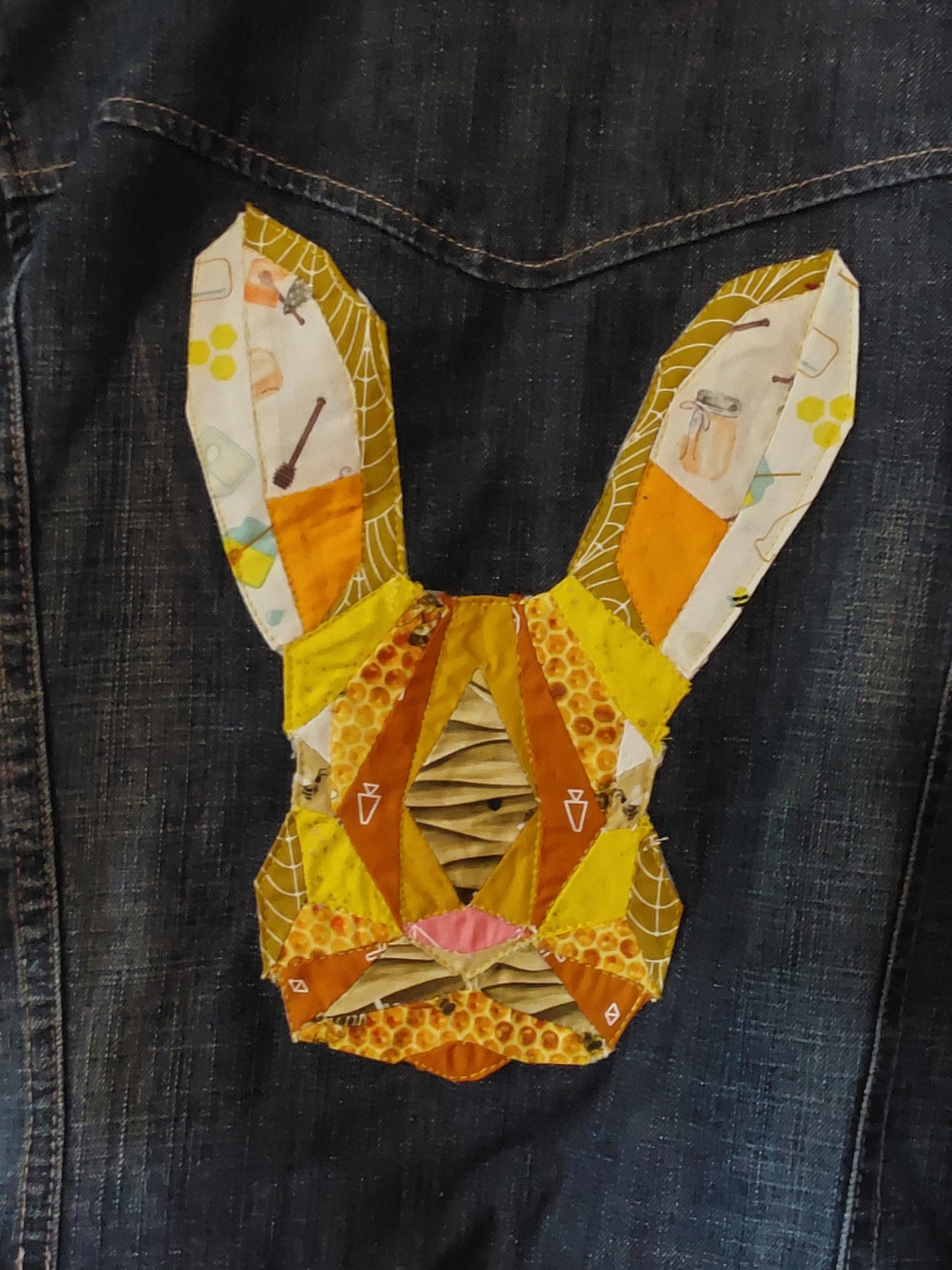 Denim Jacket - Rabbit, Honey Bunny