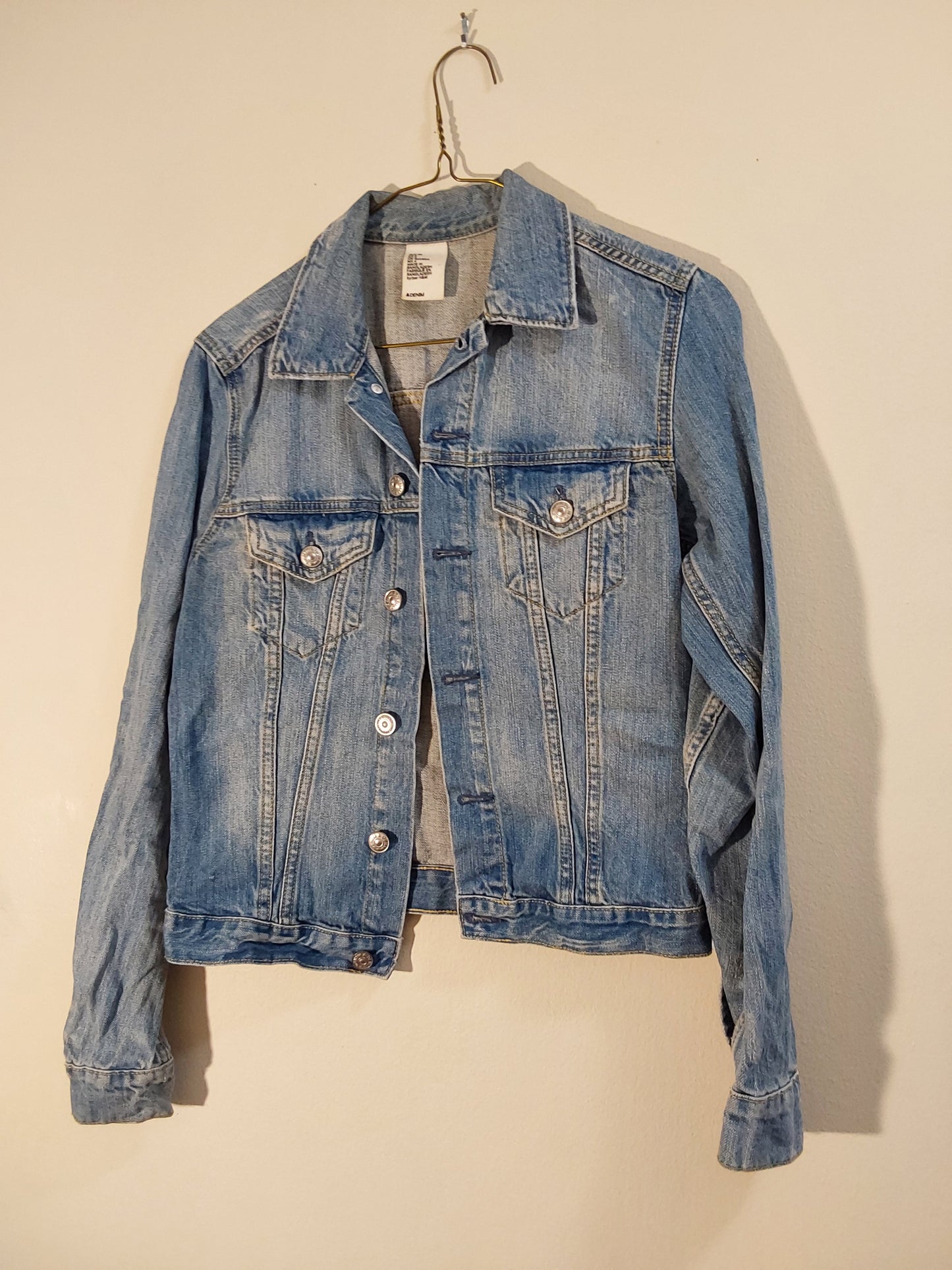 Denim Jacket - Bee, Blue