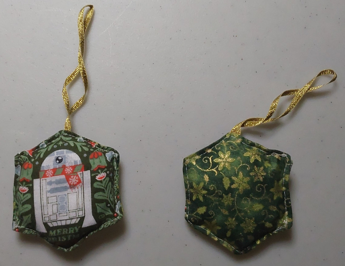 Fabric Christmas Ornaments