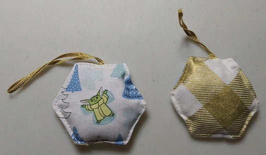 Fabric Christmas Ornaments