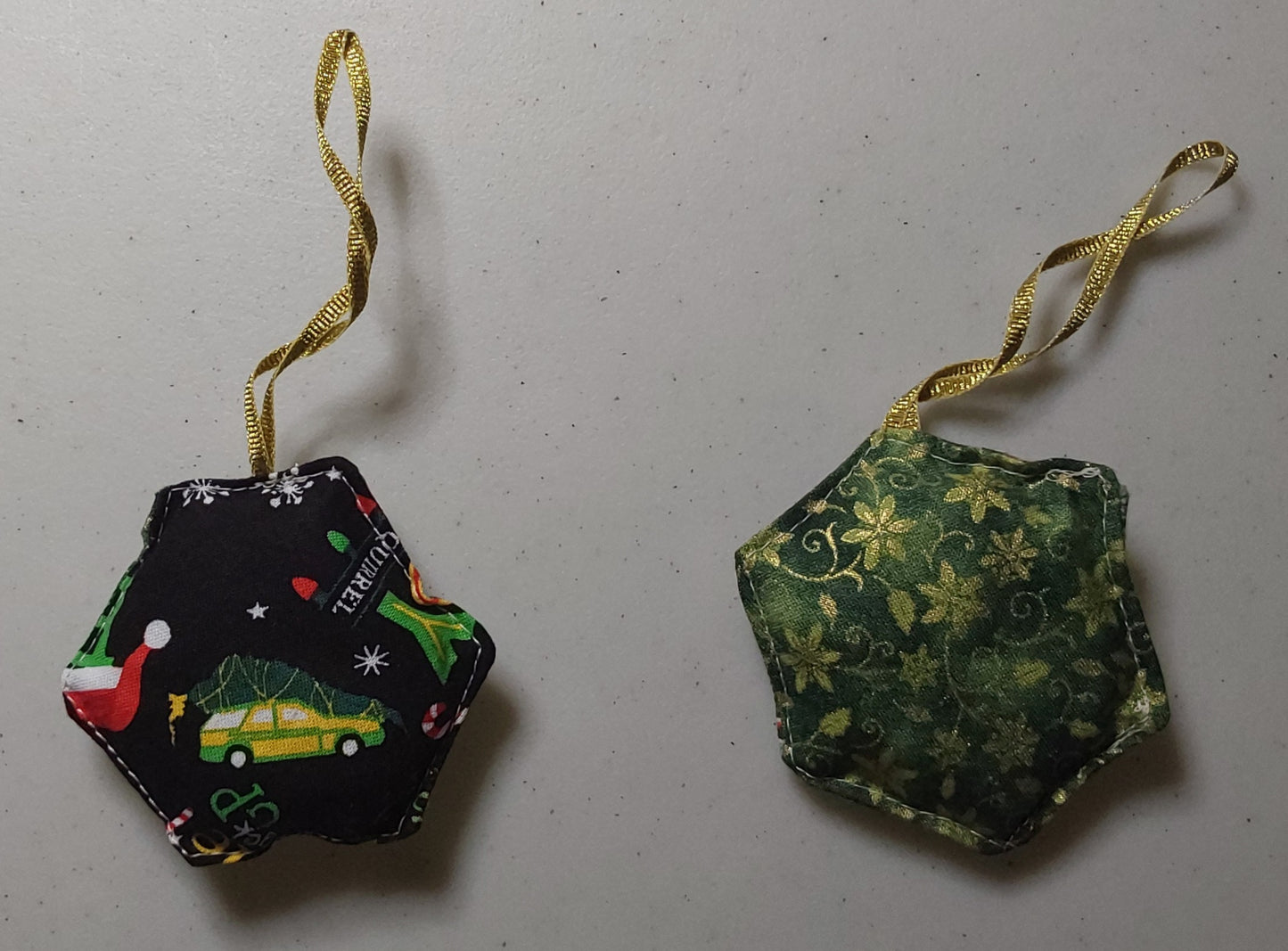 Fabric Christmas Ornaments